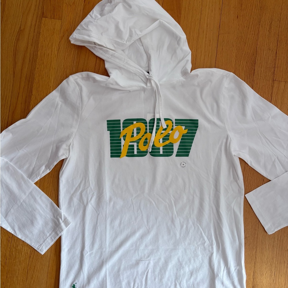 Polo 1967 White Hoodie